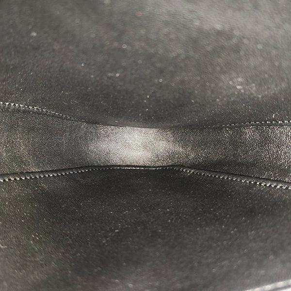 TRIANGLE Calfskin Black