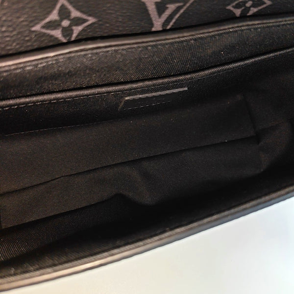 S-CAPE Monogram Coated Canvas Black