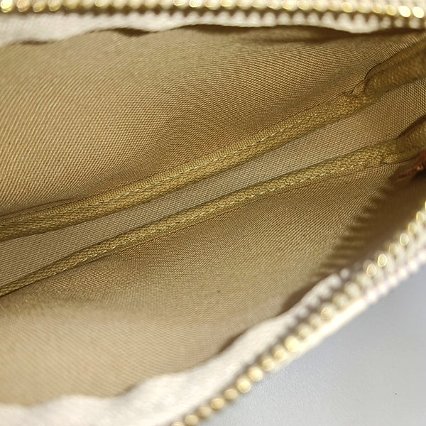 ACCESSOIRES Mini Damier Azur Coated Canvas White