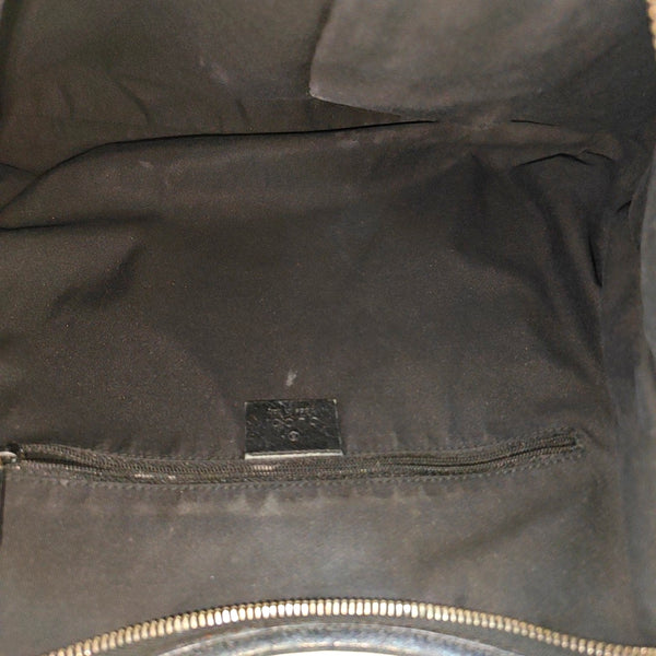 Abbey Monogram Canvas Black