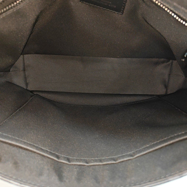 VOYAGER PM Monogram Coated Canvas Black