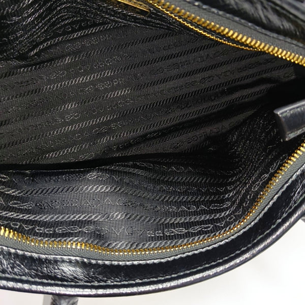 Bonnie Medium Patent Leather Black