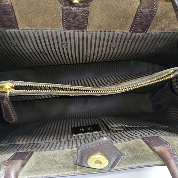 2 Jours Medium Calfskin Brown