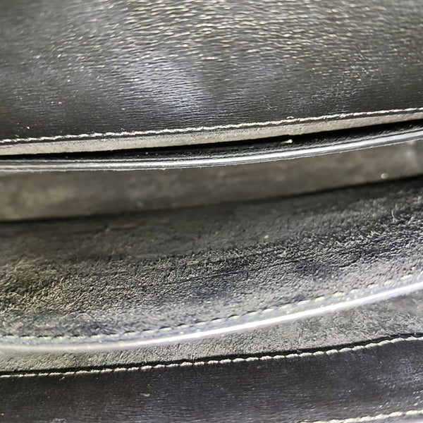 SUNSET Medium Calfskin Black