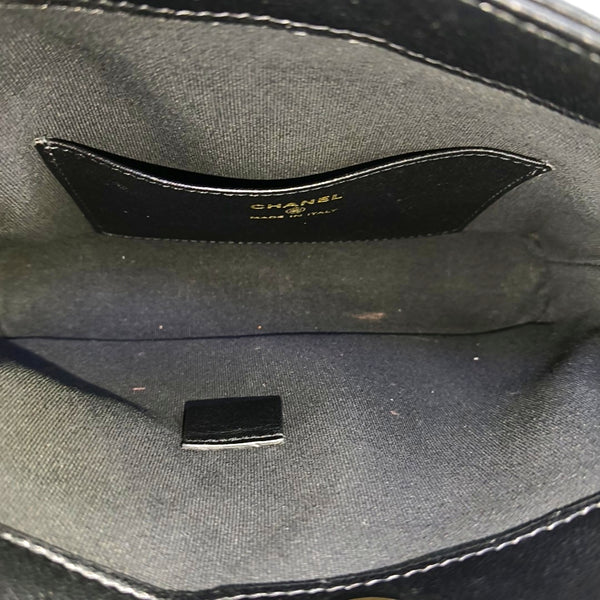 Quilted Calfskin Black