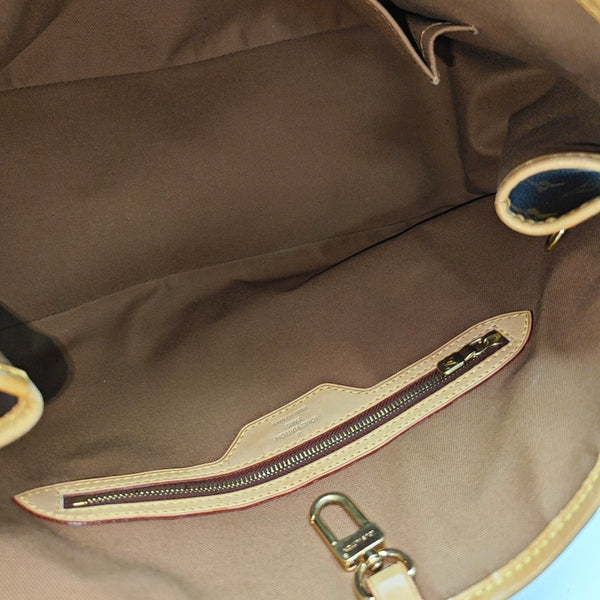 BATIGNOLLES GM Monogram Coated Canvas Brown