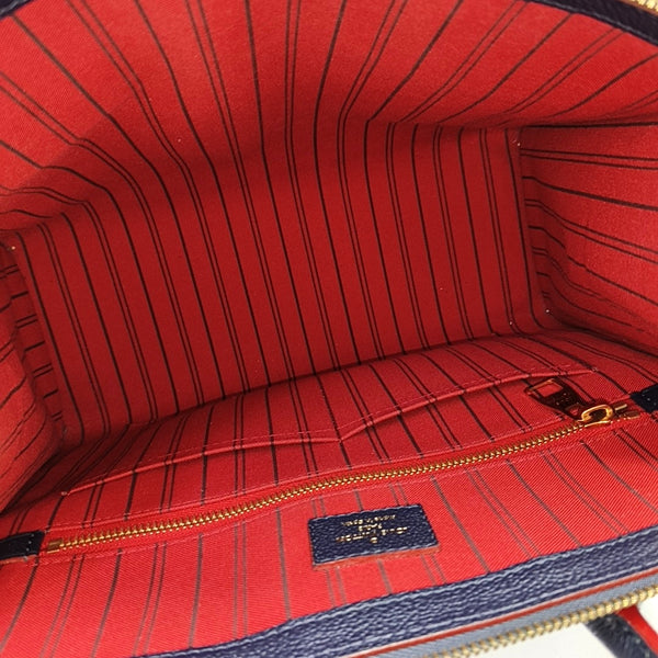 PONNEUF MM Monogram Calfskin Blue
