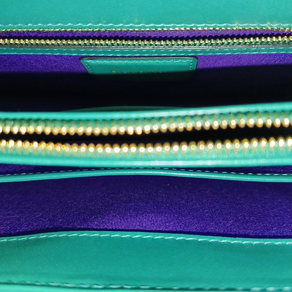 SERPENTI FOREVER Medium Calfskin Green