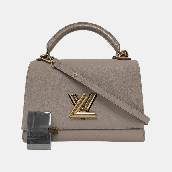 TWIST PM Calfskin Beige