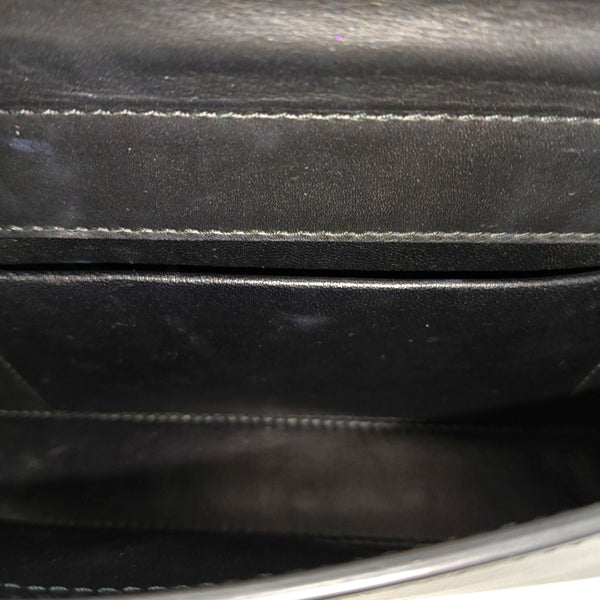 Padlock Work Calfskin Black