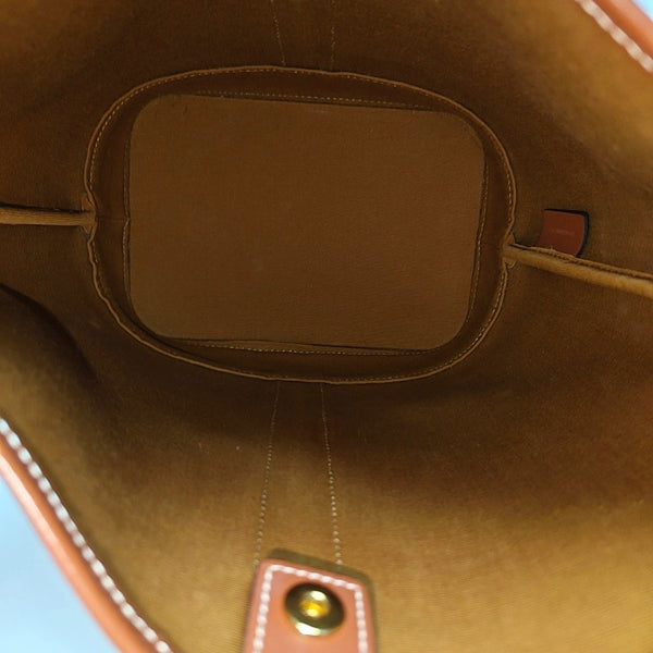 TRIOMPHE CANVAS Small Coated Canvas Brown