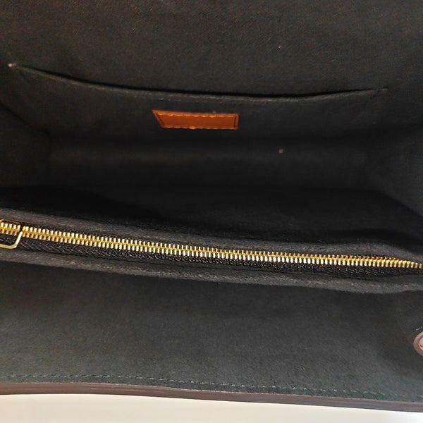 DAUPHINE MM Monogram Coated Canvas Brown