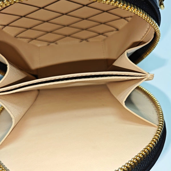 BOITE CHAPEAU Mini Monogram Coated Canvas Brown