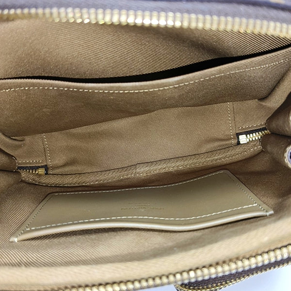 UTILITY Monogram Coated Canvas Brown