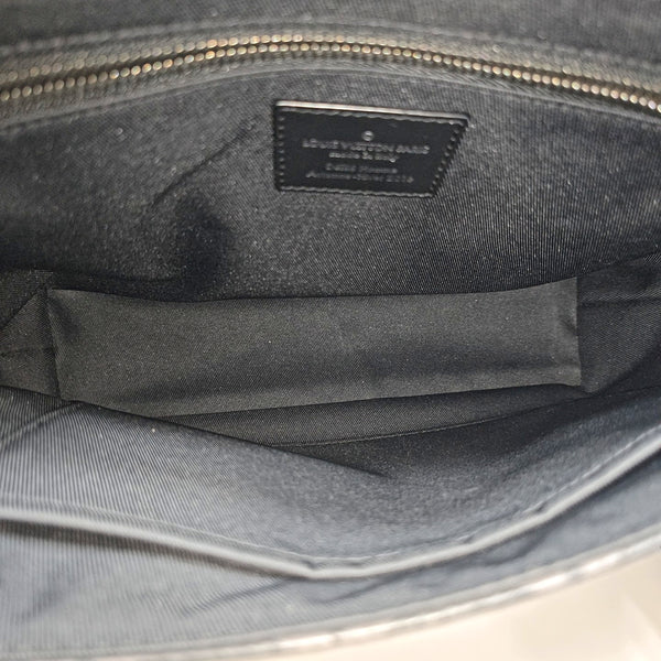 VOYAGER PM Monogram Coated Canvas Black