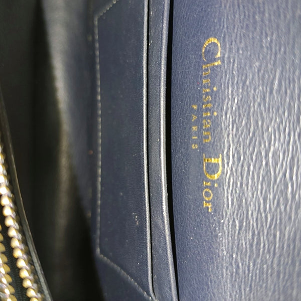 Saddle Monogram Canvas Azul