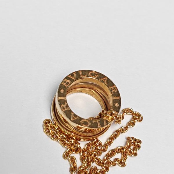 B.ZERO1 18k Rose Gold Necklace