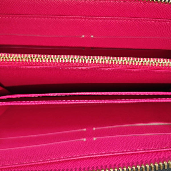 LV × TM ZIPPY Monogram Coated Canvas Black Wallet