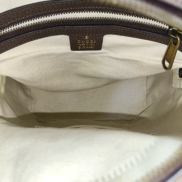Disney X Gucci Small Monogram Coated Canvas Beige