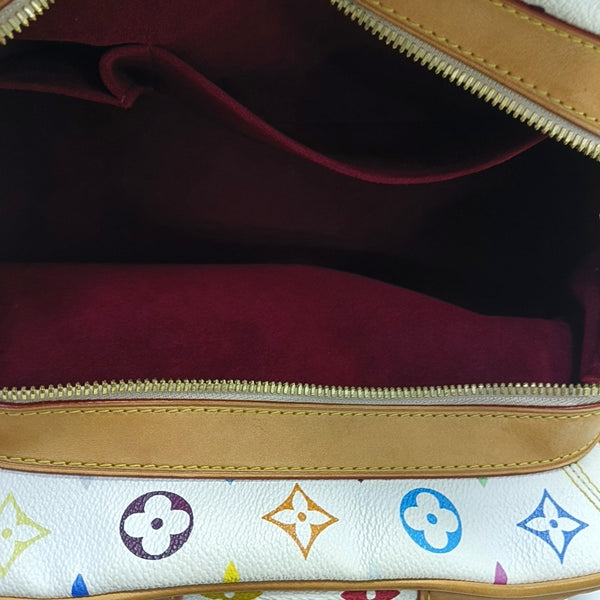 LV × TM CLAUDIA Monogram Coated Canvas White