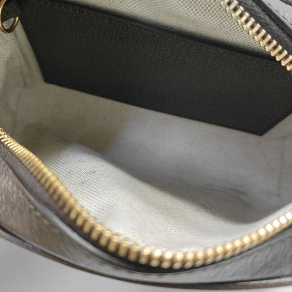 Ophidia Mini Monogram Coated Canvas Beige