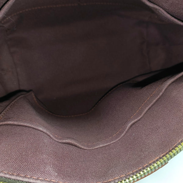 TURENNE Monogram Coated Canvas Brown