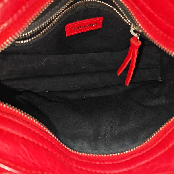 Classic City Mini Lambskin Red