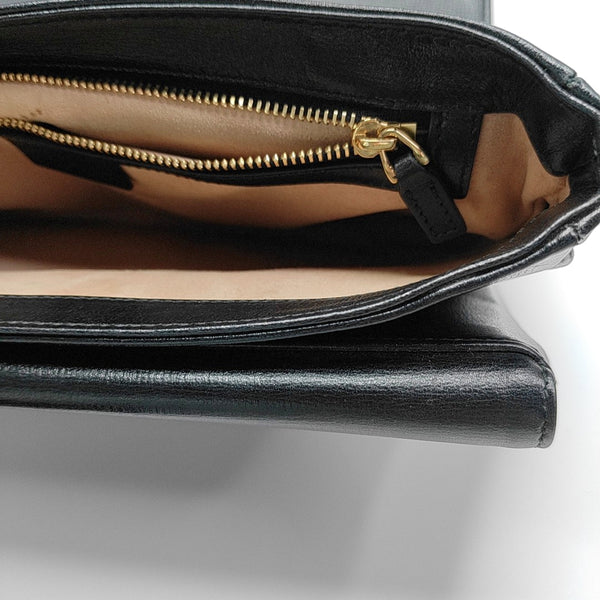 Marina Small Calfskin Black