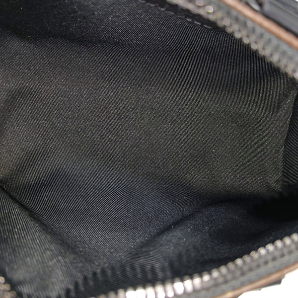 KEEPALL Nano Monogram Coated Canvas Brown