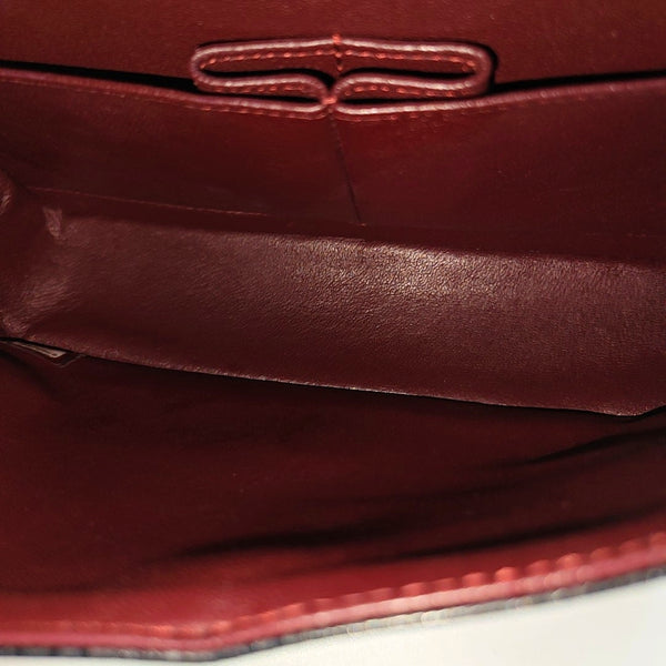 CLASSIC FLAP Small Quilted Grained Calfskin Black