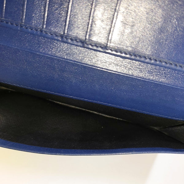Calfskin Wallet Blue