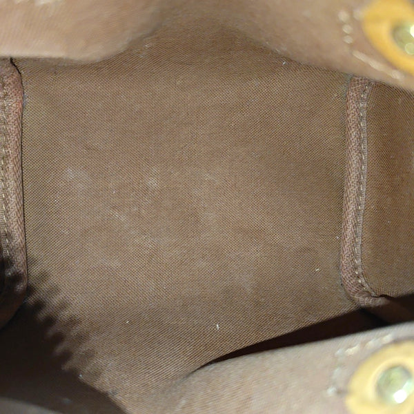 SPEEDY Nano Monogram Coated Canvas Brown
