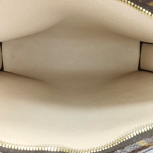 TOILET POCKET 26 Monogram Coated Canvas Brown