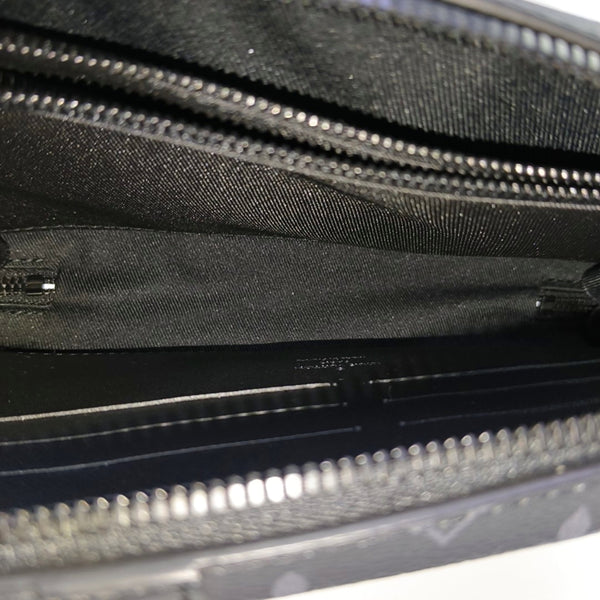 WALLET TRUNK Monogram Coated Canvas Gray