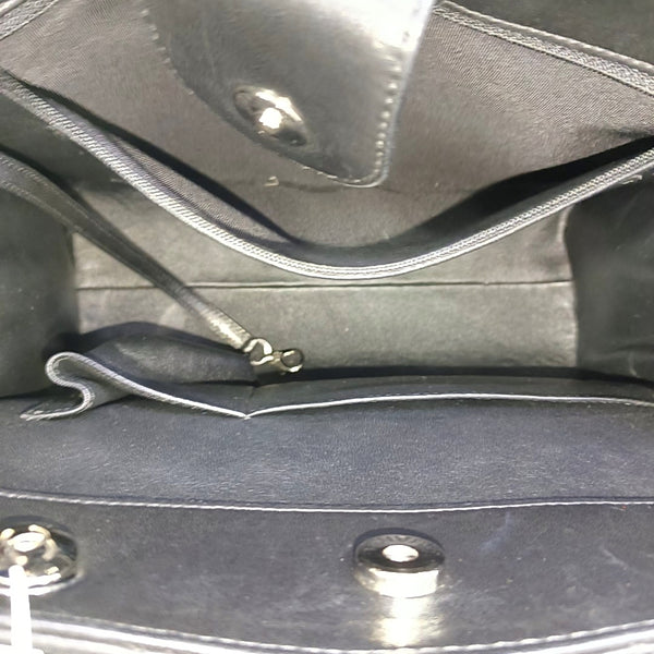 Quilted Lambskin Tote Bag Black