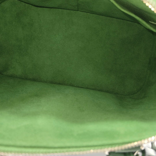 Authenticated pre-owned ALMA PM Epi Green - Top Handle Bag at Looply