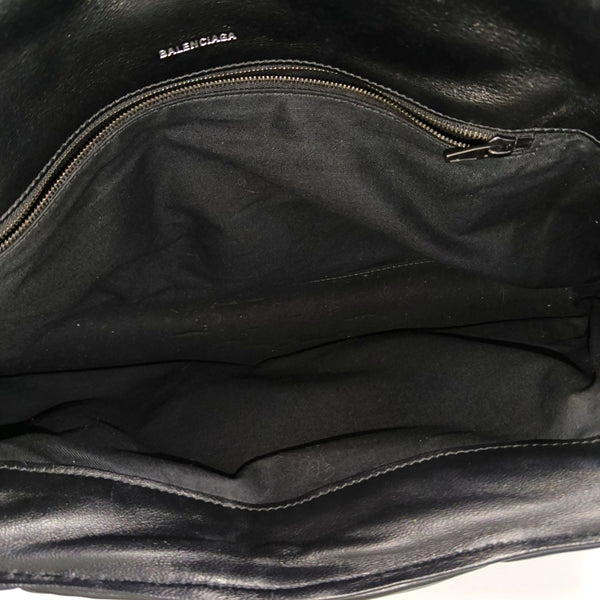 B. Quilted Calfskin Black