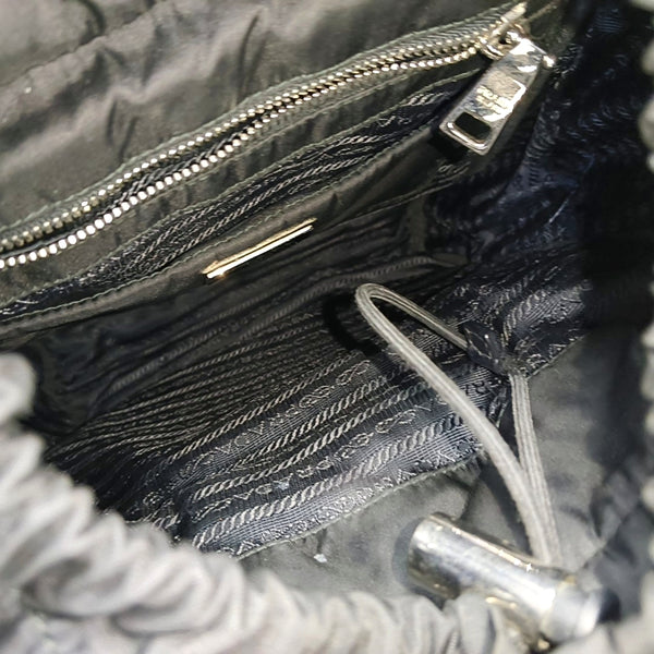 Nylon Backpack Black