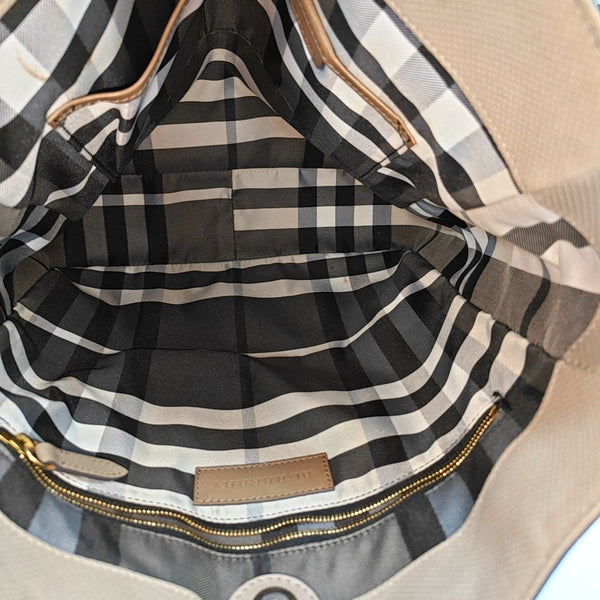 Calfskin Top Handle Bag Gray