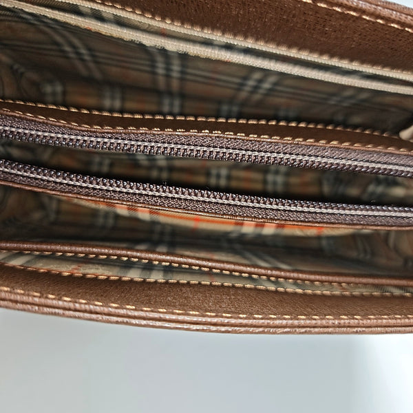 Calfskin Tote Bag Brown