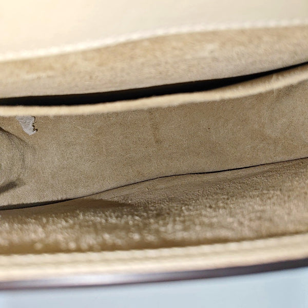 Nile Medium Calfskin White