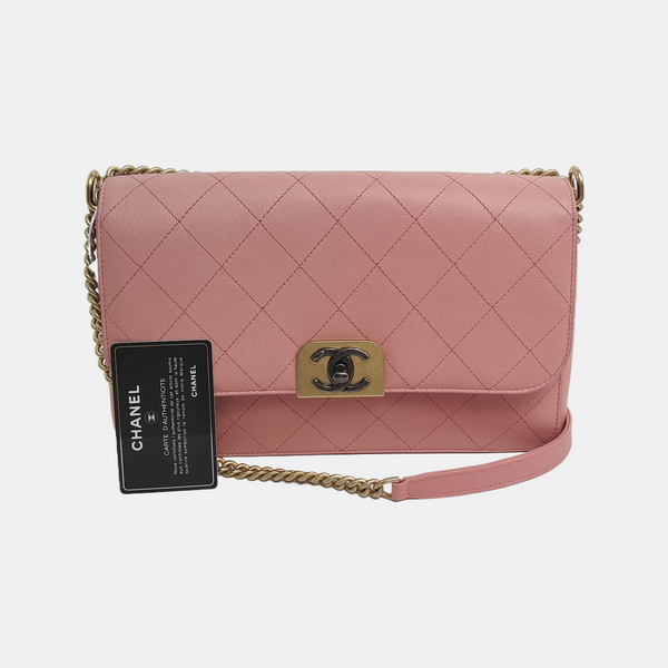 Quilted Calfskin Pink