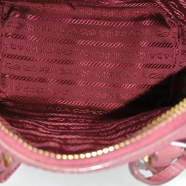 Saffiano Calfskin Shoulder Bag Pink