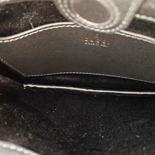 Horsebit Slim Small Calfskin Black