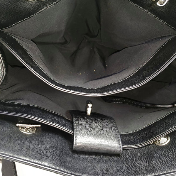 Quilted Calfskin Black