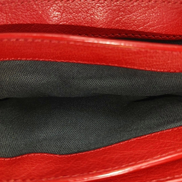 Calfskin Shoulder Bag Red