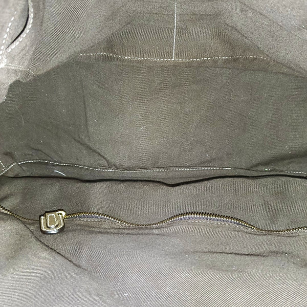 Canvas Shoulder Bag Beige