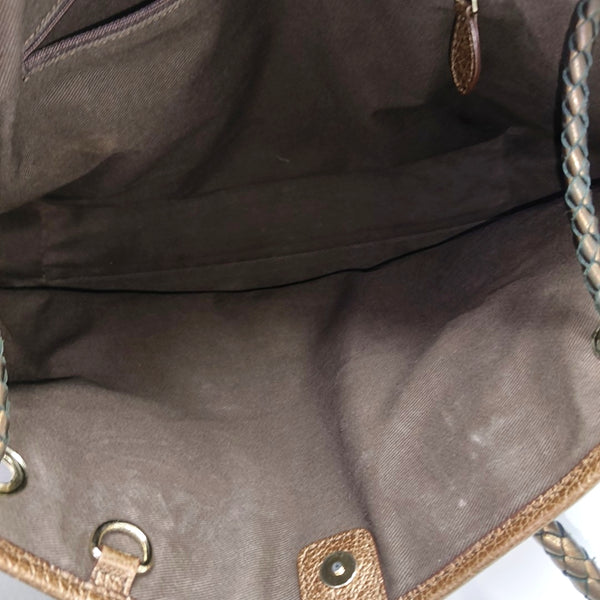 Canvas Top Handle Bag Beige