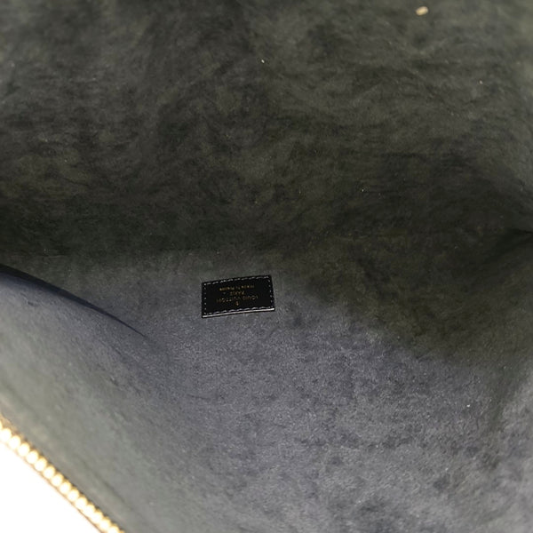 Lucky Trunk Monogram Coated Canvas Brown