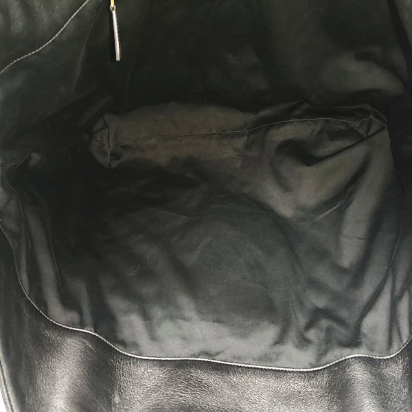 ICARE Extra Large Quilted Lambskin Black